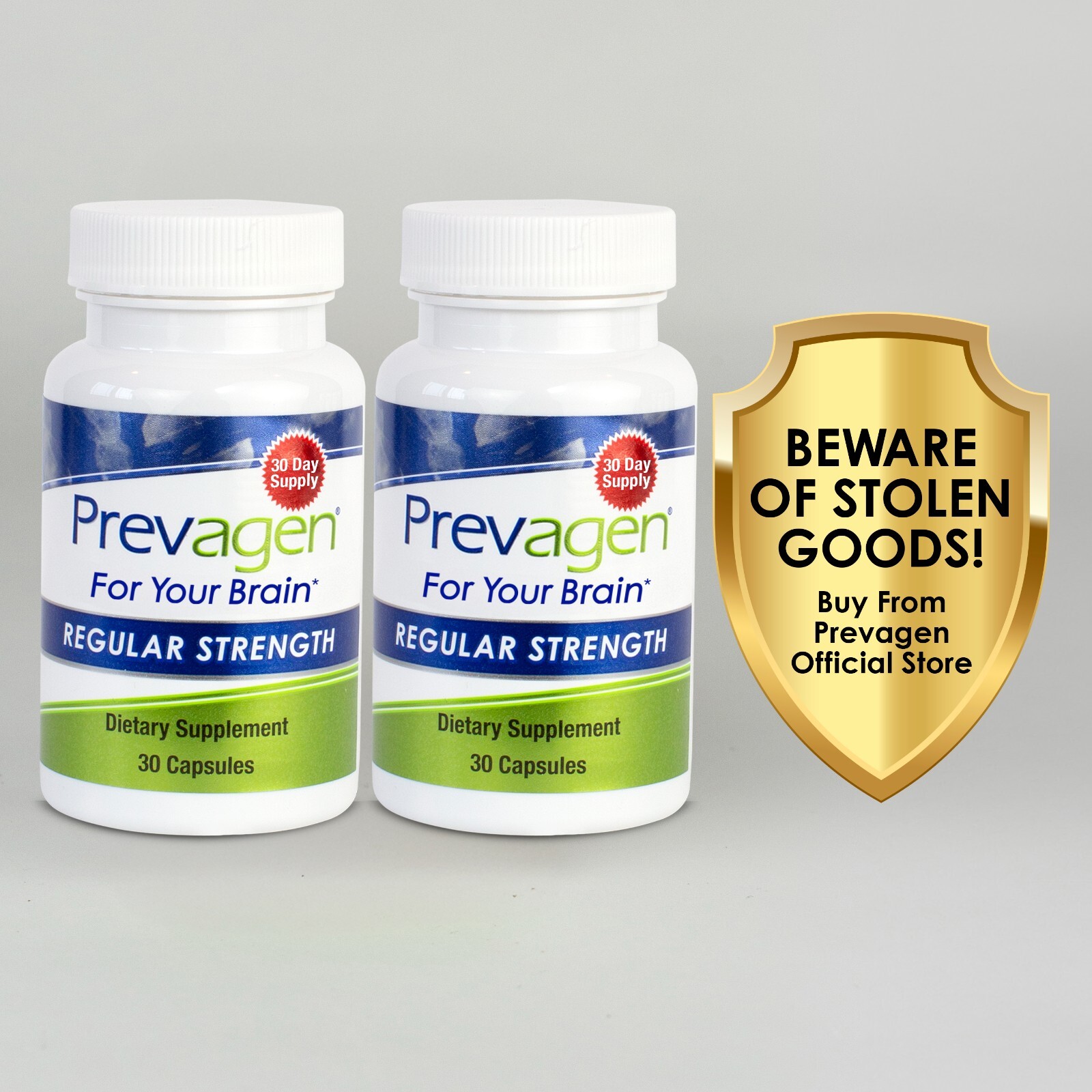 Prevagen Regular Strength 10mg Capsules – 30 Count – 2 Pack (60-Day Supply)