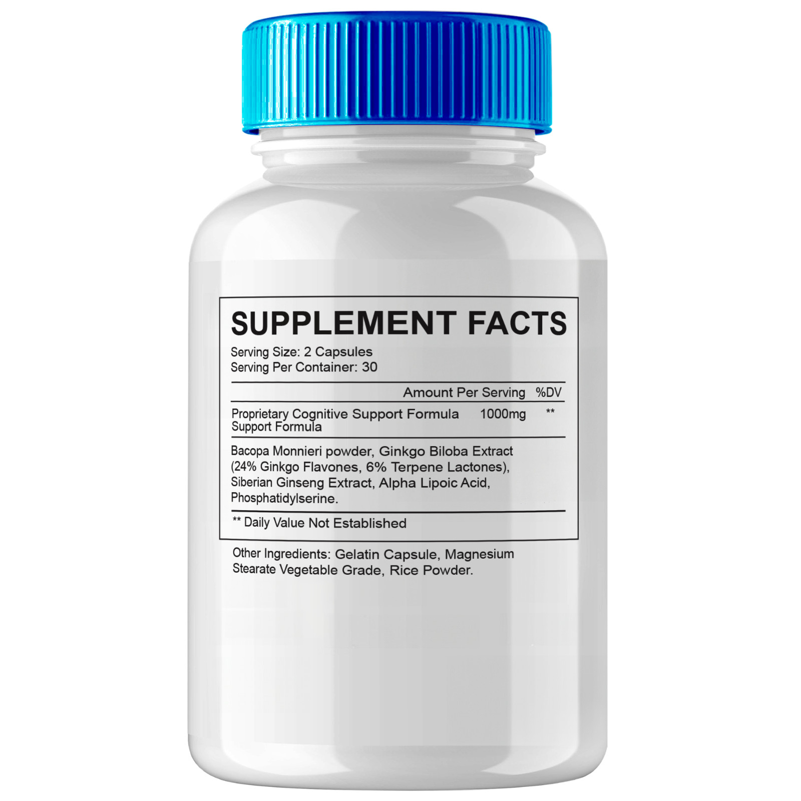 Neuro Thrive Brain Supplement Extra Strength – Official Formula (1 Pack)