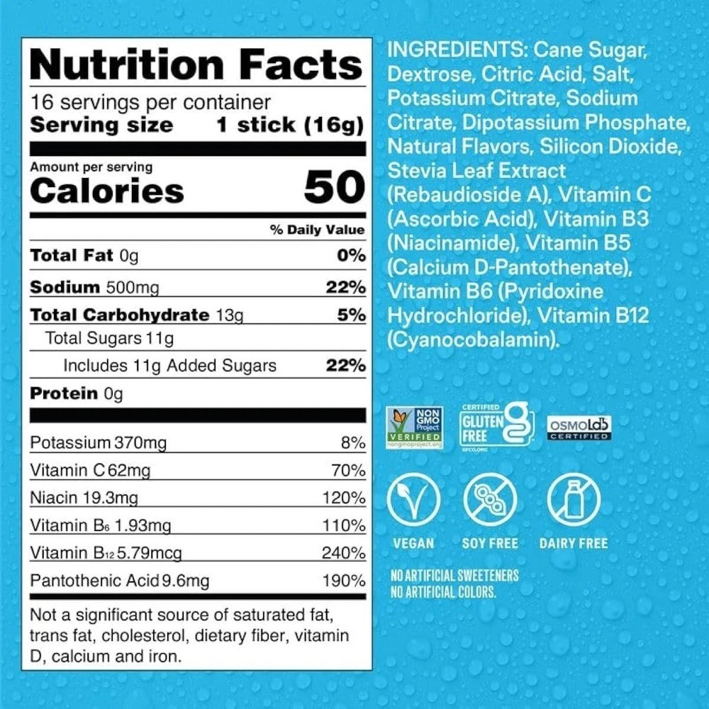 Liquid I.V. Hydration Multiplier Orange Vanilla Dream 16 Servings 1*