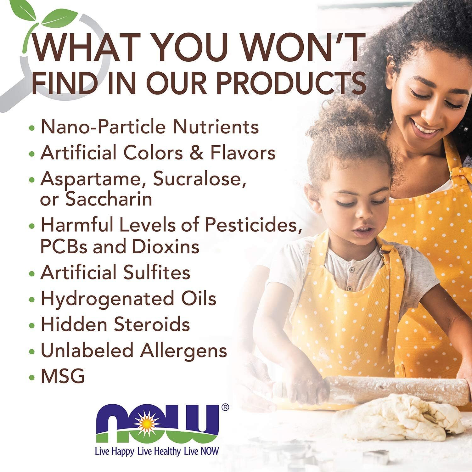 NOW, Certified Organic Monk Fruit Extract Powder, Zero Calorie Sweetener, 0.7-Oz