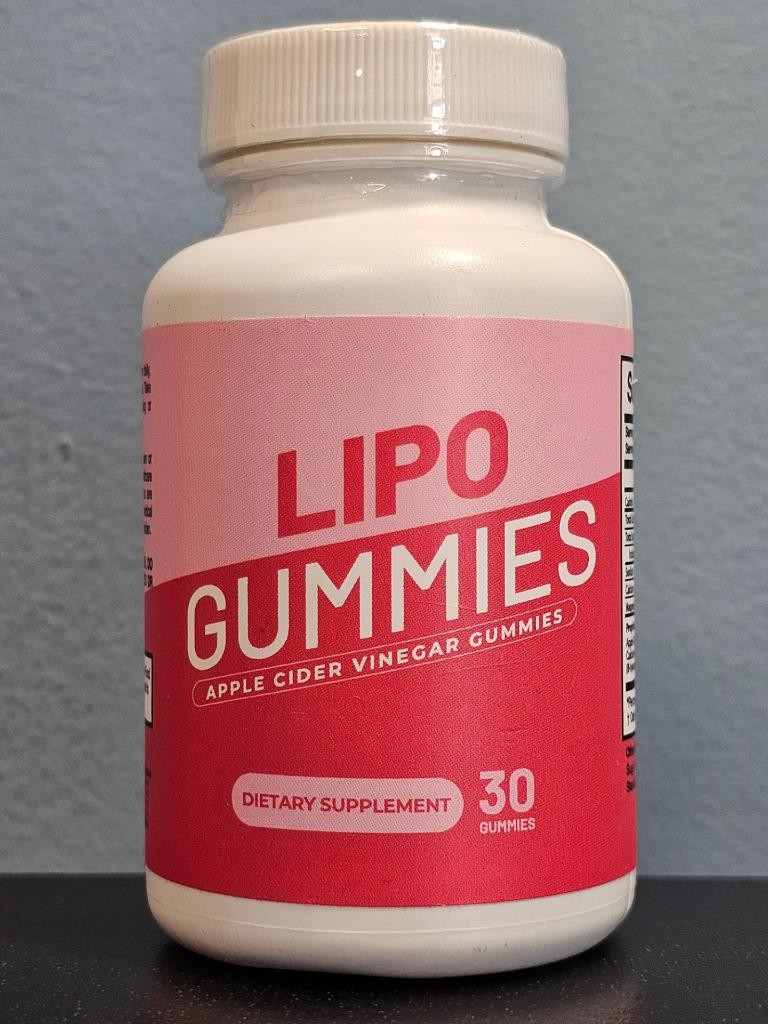 Lot of 3 Lipo Gummies Apple Cider Vinegar Gummies 30 Gummies Each NEW Exp 2/2026