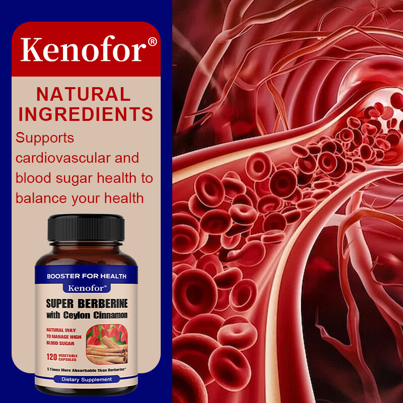 Super Berberine with Ceylon Cinnamon High Abosorption For Blood Sugar Immune