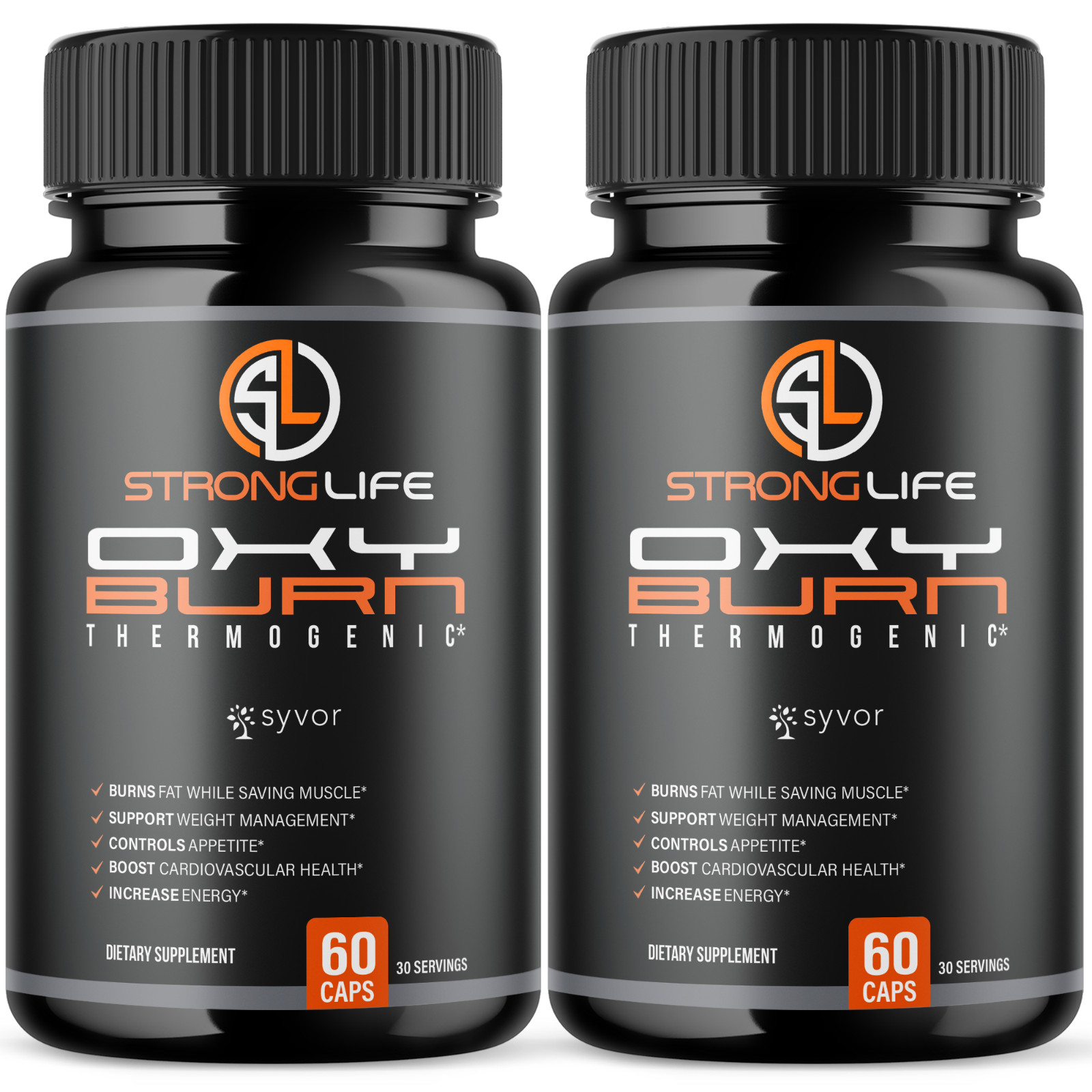(2 Pack) Oxy Burn Advanced Energy & Fitness Formula Vitamin OxyBurn 120 Capsules