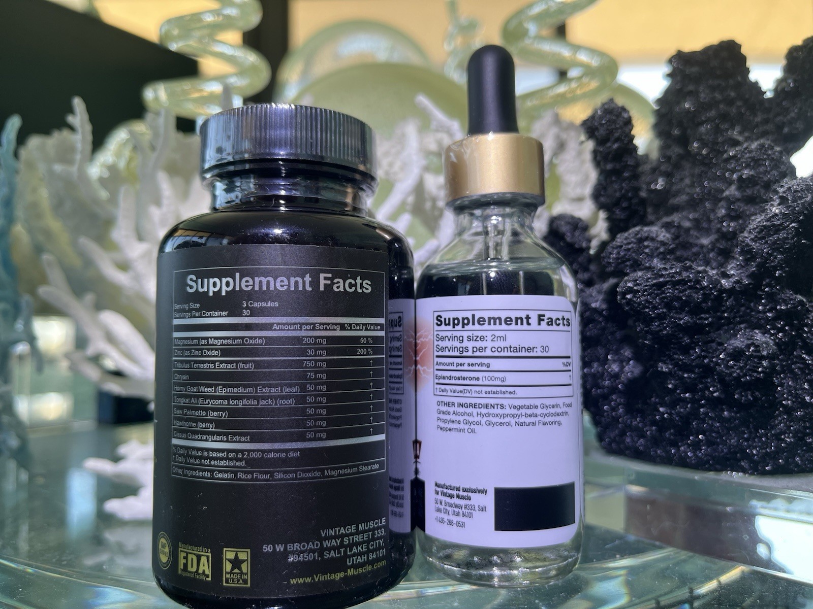 Epi/AlphaTest Stack 2 Step Precursor 2 Epi Andro5DHEA By Vintage Muscle 💪 🔥
