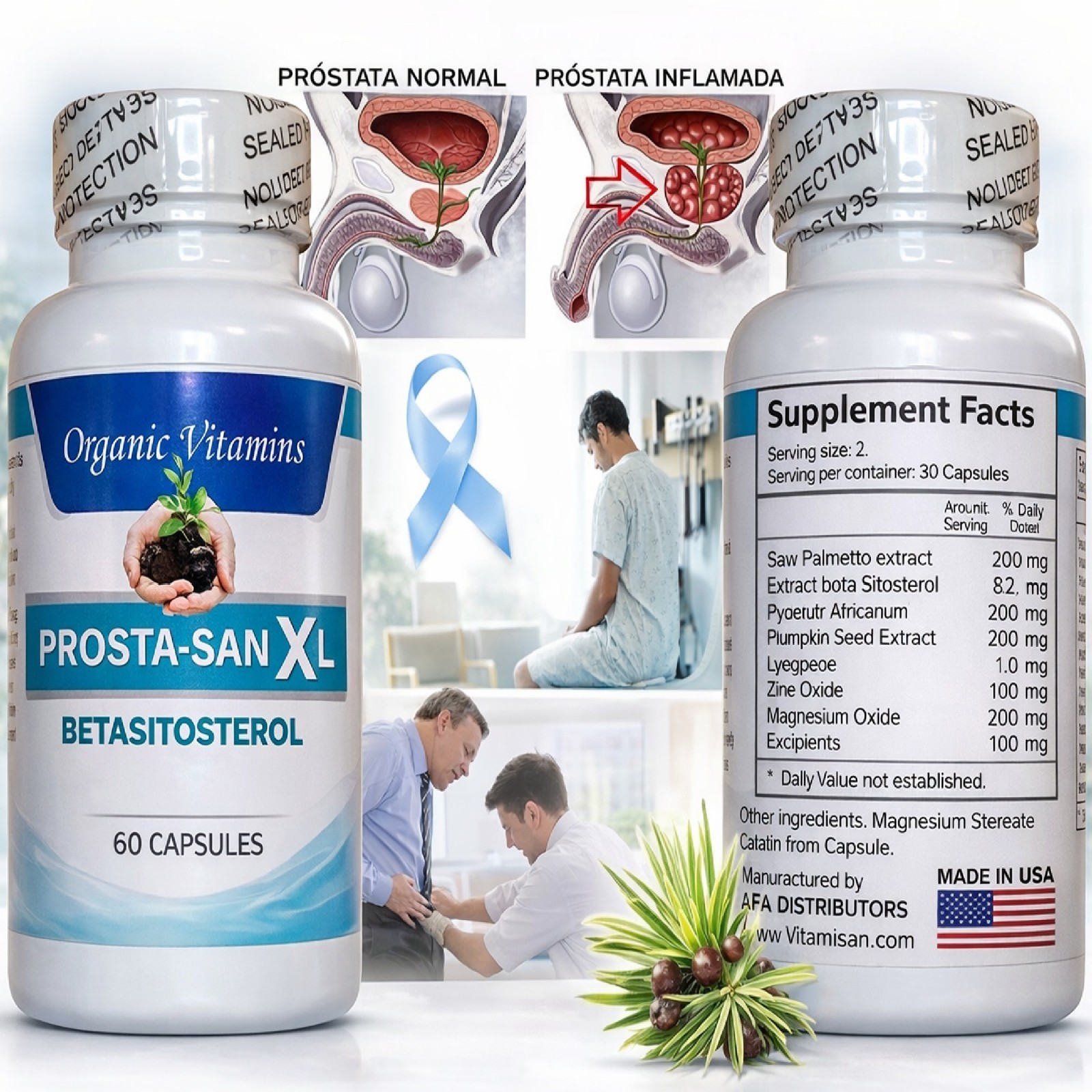 2 Prostatil ultra prost prostata support prosta sana Saw Palmetto Prostate 120