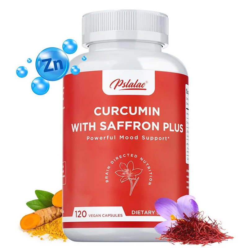 Curcumin with Saffron Plus 120pcs – Increase Memory, Focus & Clean Blood Vessels