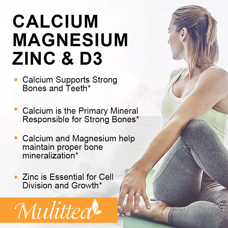 Magnesium Zinc Capsules Multi Vitamin for Men 60ct Mens Prostate Multivitamin US