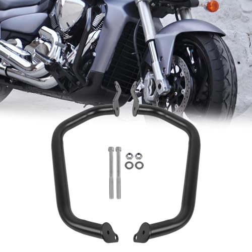 Engine Guard Highway Crash Bar Protector Replacement for Suzuki Boulevard Black