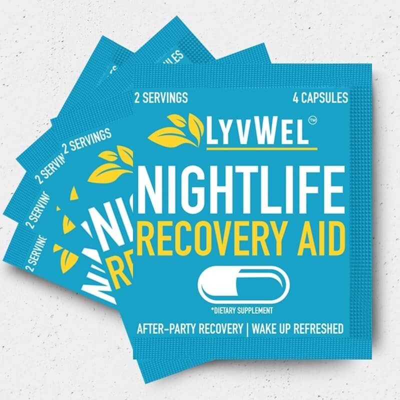 Hangover Cure-Nightlife Recovery Kit | Quick Morning Boost & Liver Support