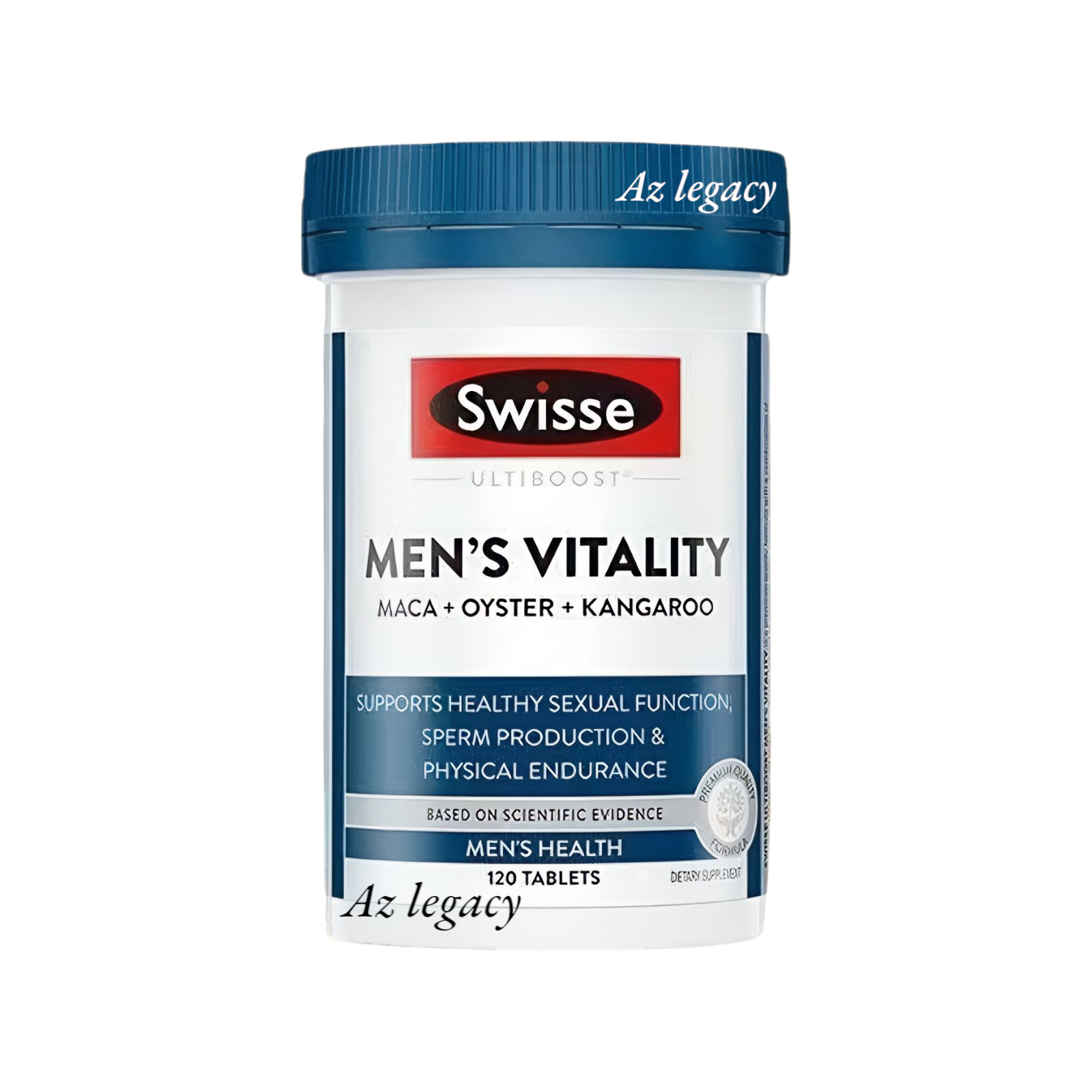 Swisse Ultiboost Men’s Vitality Maca + Oyster + Kangaroo 120 Tablets + FREE GIFT