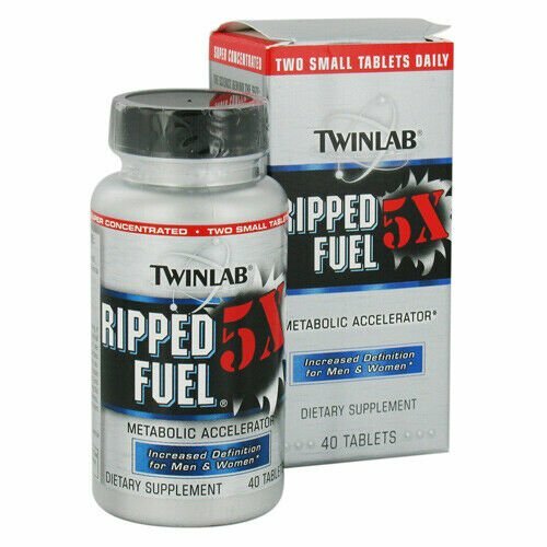 Twinlab Ripped Fuel | Metabolic Accelerator | Increased Definition – CHOOSE SIZE
