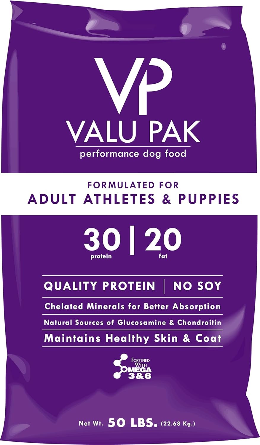 Valu-Pak 30-20 Dog Food | Purple Bag | 50 lb