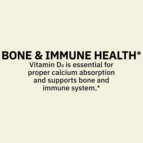 Spring Valley USDA Organic Vitamin D3 Vegetarian Gummies, 50 mcg, 160 Count