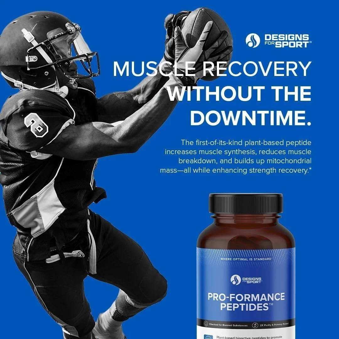 Designs for Sport Pro-Formance Peptides – Supports Muscle Growth & Recovery* –