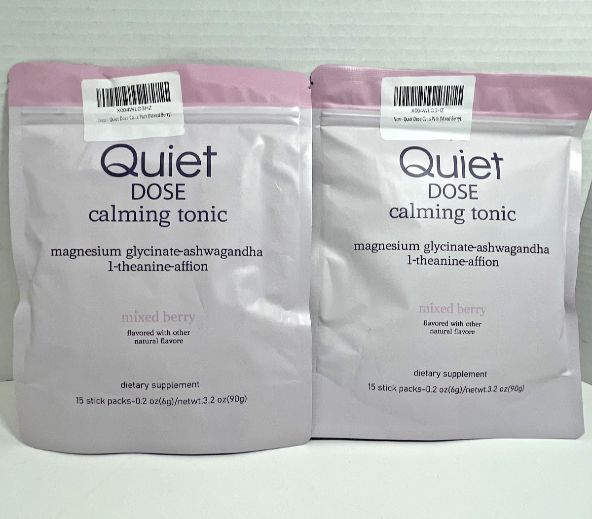 Quiet Dose Calming Tonic, Quiet Dose Drink with Magnesium Glycinate, Ashwagandha