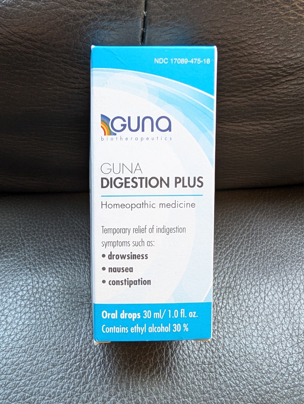 GUNA Digestion Plus Homeopathic Digestive Remedy Helps Digestion & Heartburn 1oz