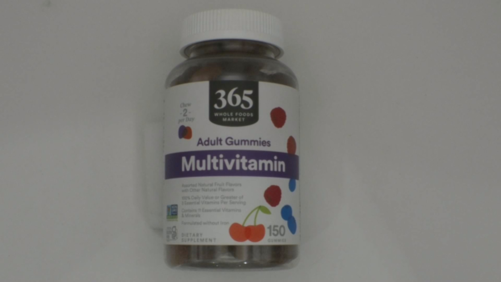 Read 8/26 365 by Whole Foods Market Adult Gummy Multivitamin 150 Count, 150 CT