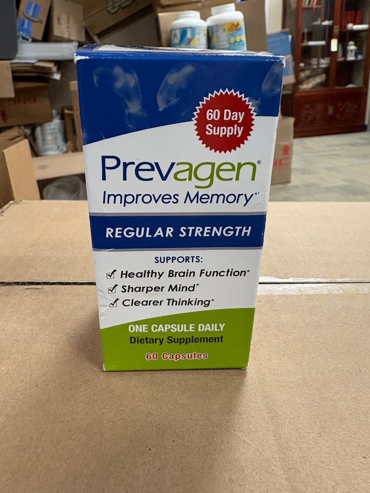 Prevegen Regular Strength 10mg Capsules – 60 Count (60 Day Supply) Pack of 3