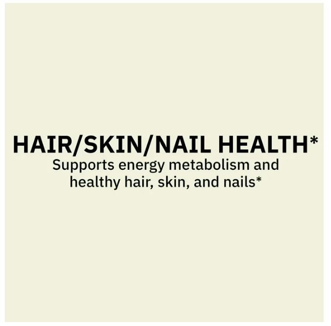 2 pack Spring Valley Biotin Dietary Supplement Softgels for Hair/Skin/Nails He