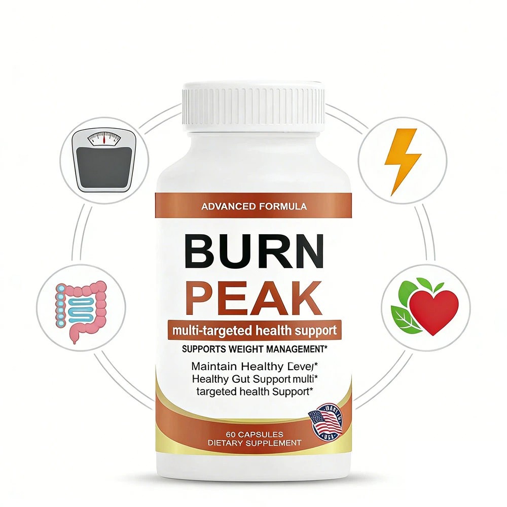1PCS 2026 New Burn Peak for Advanced Weight Loss, BurnPeak Fat-Burner Formula
