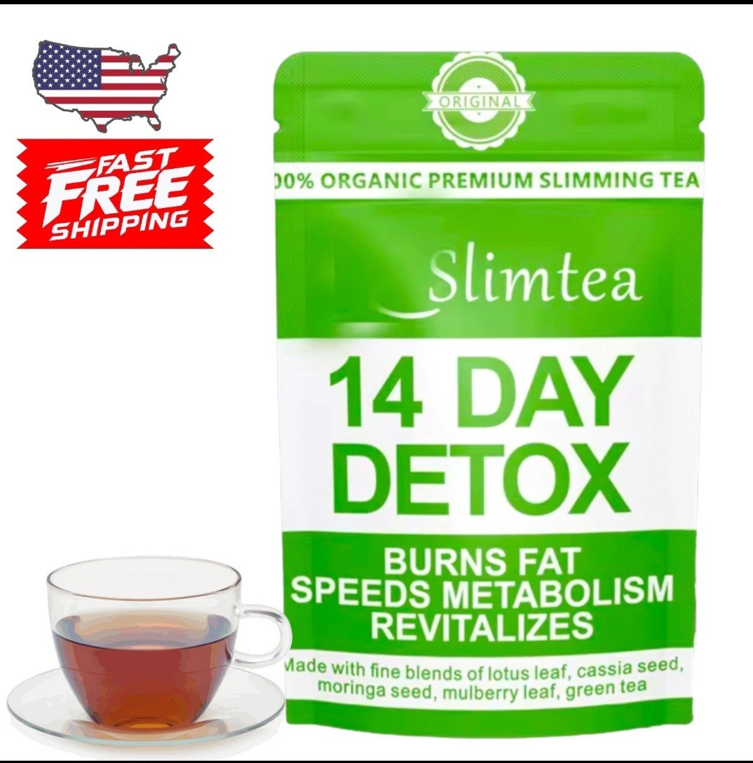 14 Days Detox Tea Weight Loss Slimming Burn Calories Body Slim Diet Fat Burner