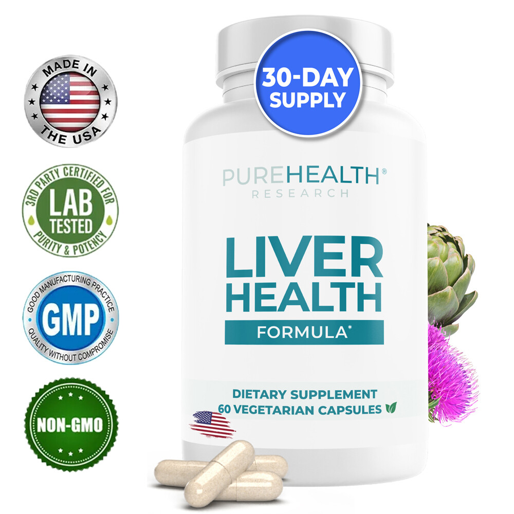 Liver Health 60 Capsule Liver Cleanse Detox Boost Immune Turmeric Root Beet Root