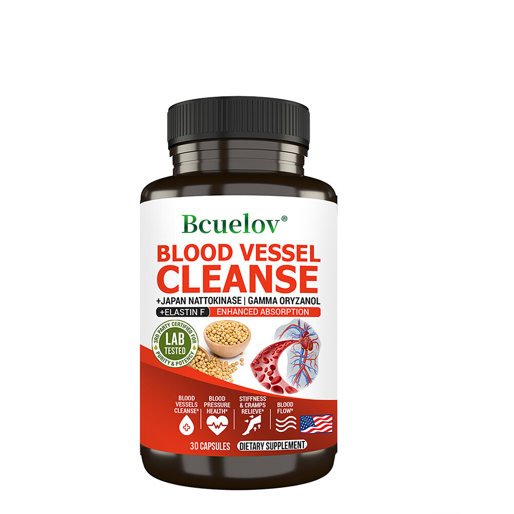 Blood Vessel Cleanse – Healthy Heart Blood Vessels Circulation Blood Pressure