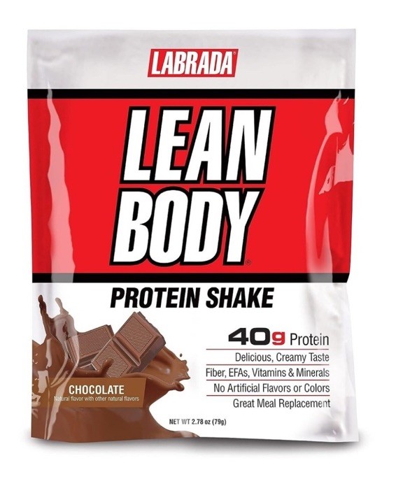 (5) Labrada Lean Body MRP Meal Replace 5 Packets Single Serv 40g Protein 2.7oz