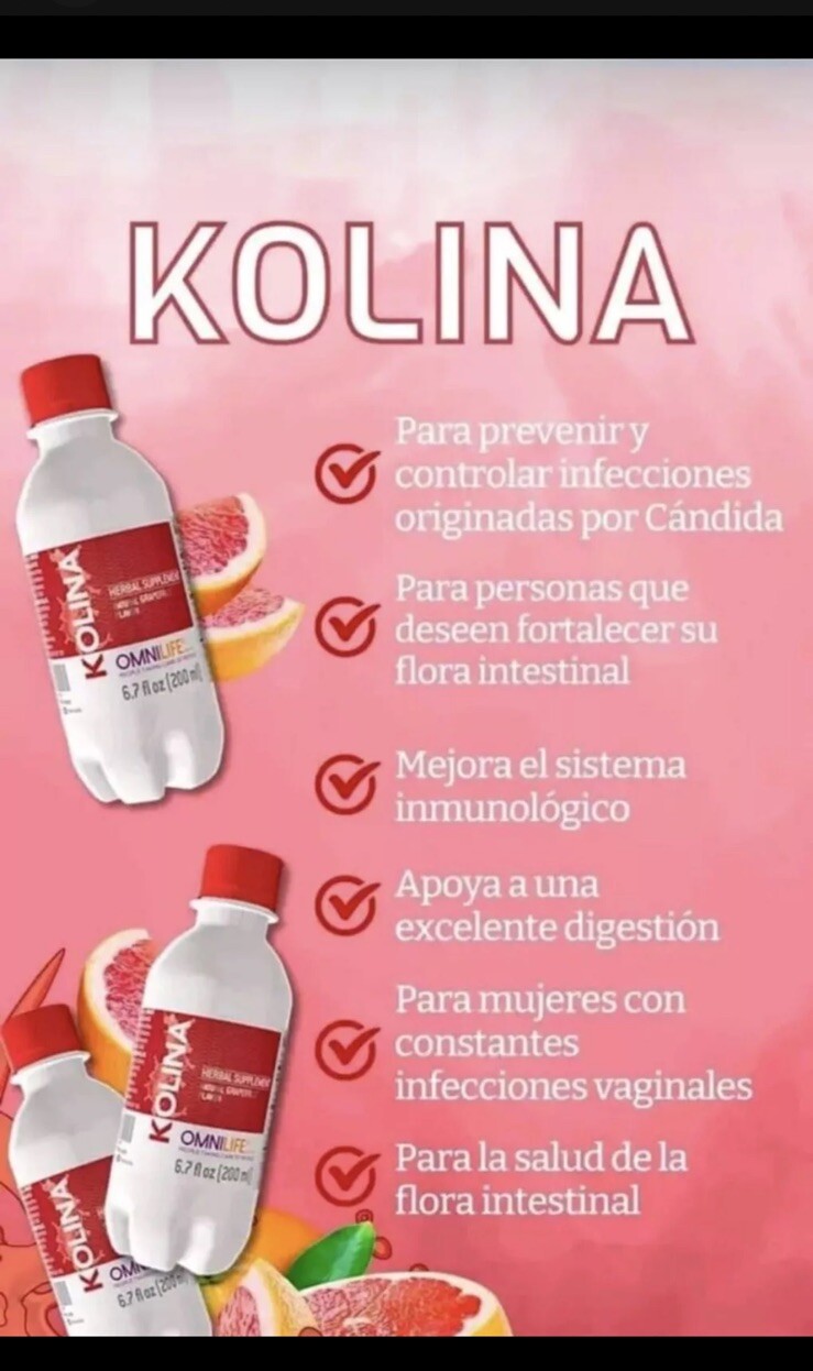 Omnilife Kolina nutritional drink ( package of ( 12 Pack ) 200ml