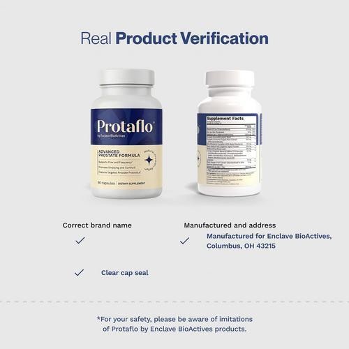 Enclave BioActives Protaflo Prostate Formula 60 Capsules D3 Zinc Supplements