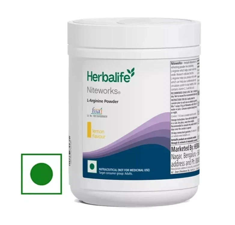 Herbalife Niteworks Lemon Flavor 300g For Cardiovascular &Circulatory Health F/S
