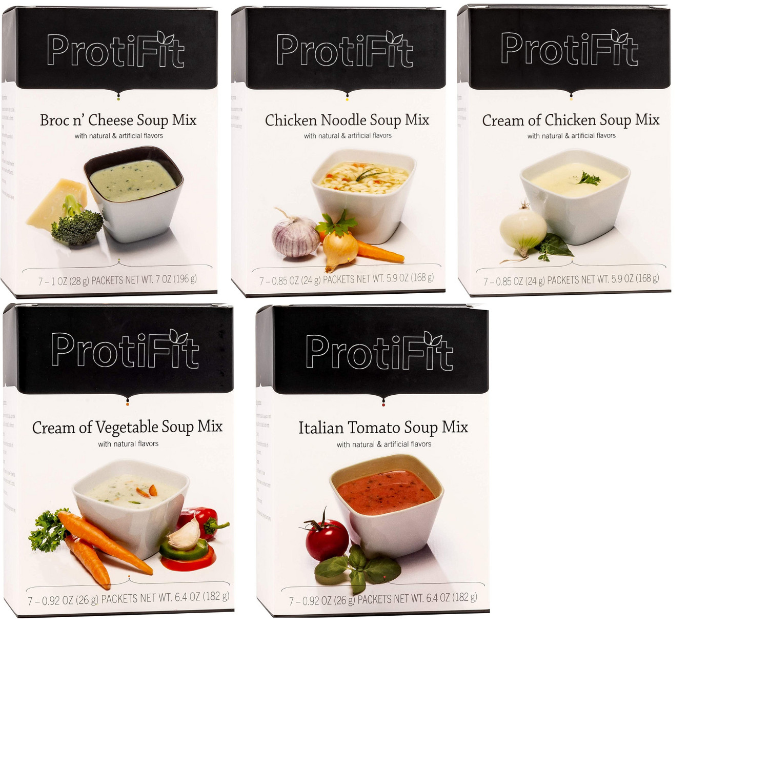 Proti Fit Soup For Diet and Weight Loss (5 Flavors to Choose From)