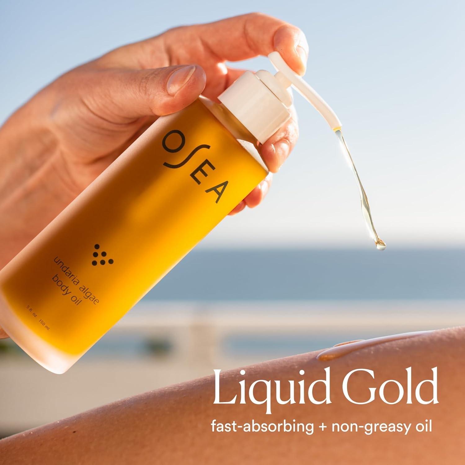 OSEA Undaria Algae Body Oil 5 oz ?C Visibly Firming, Deeply Moisturizing, Insta