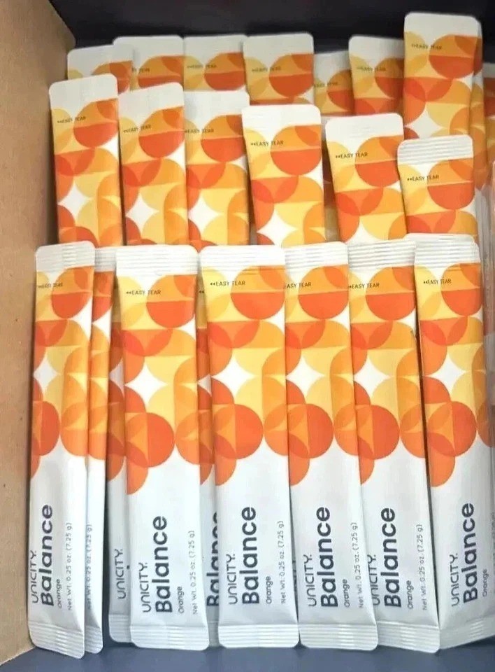Unicity BALANCE 30 Packets/Stick Packs ORANGE Exp 4/2027 NEW/SEALED! Free ship.