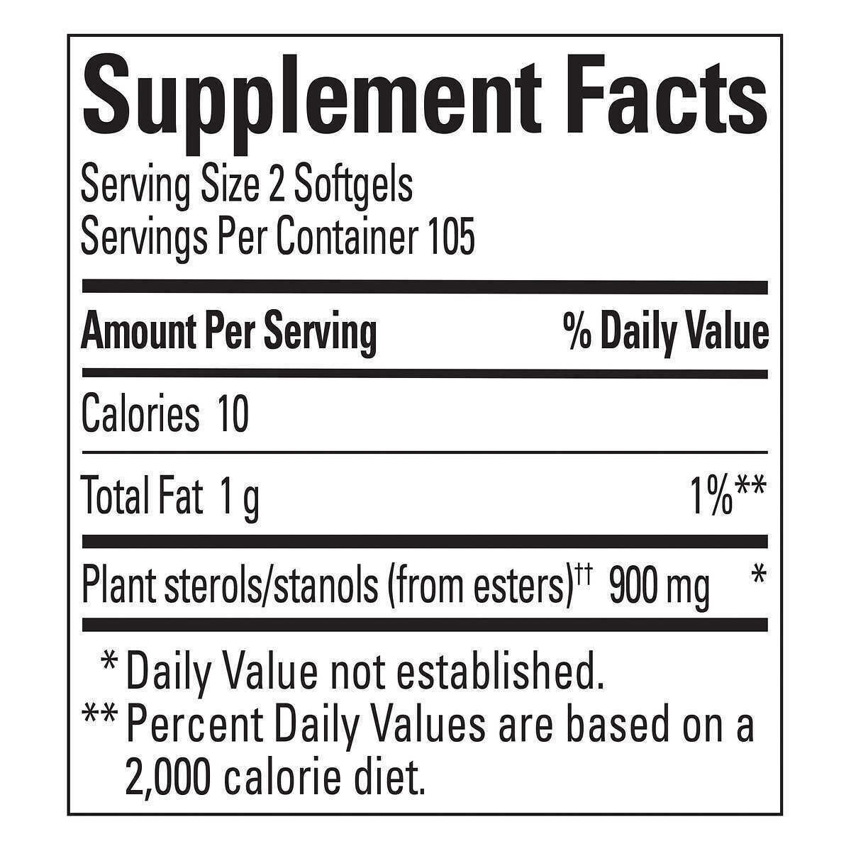 Nature Made CholestOFF+ 900mg Plant Sterols Stanols Low Cholesterol 210 Softgels