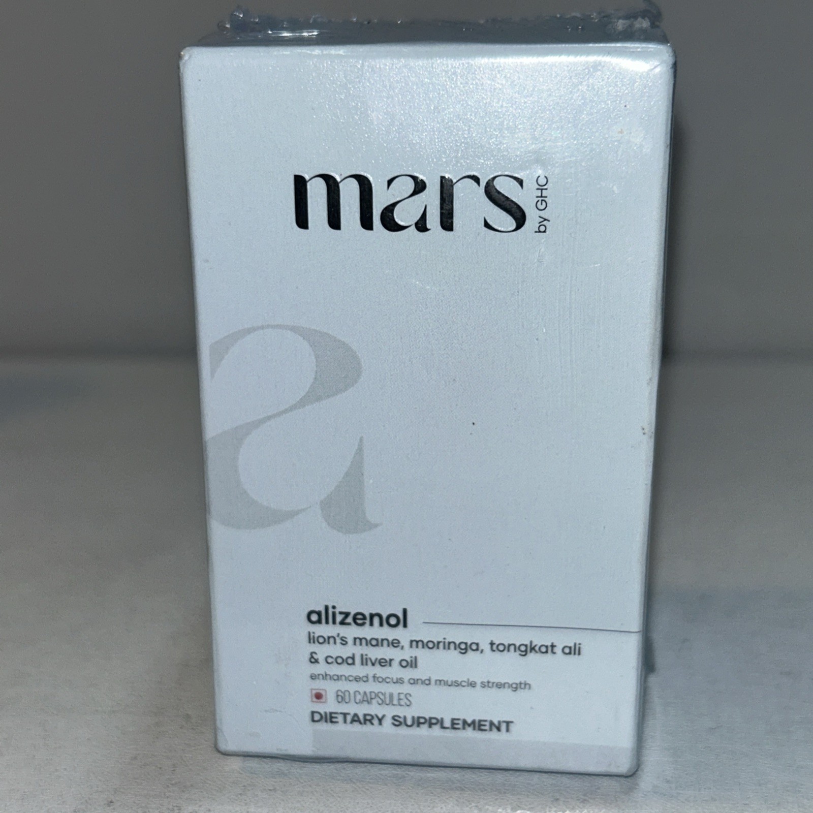 Sealed Mars Alizenol Lions Mane Supplemnt 60 Caps