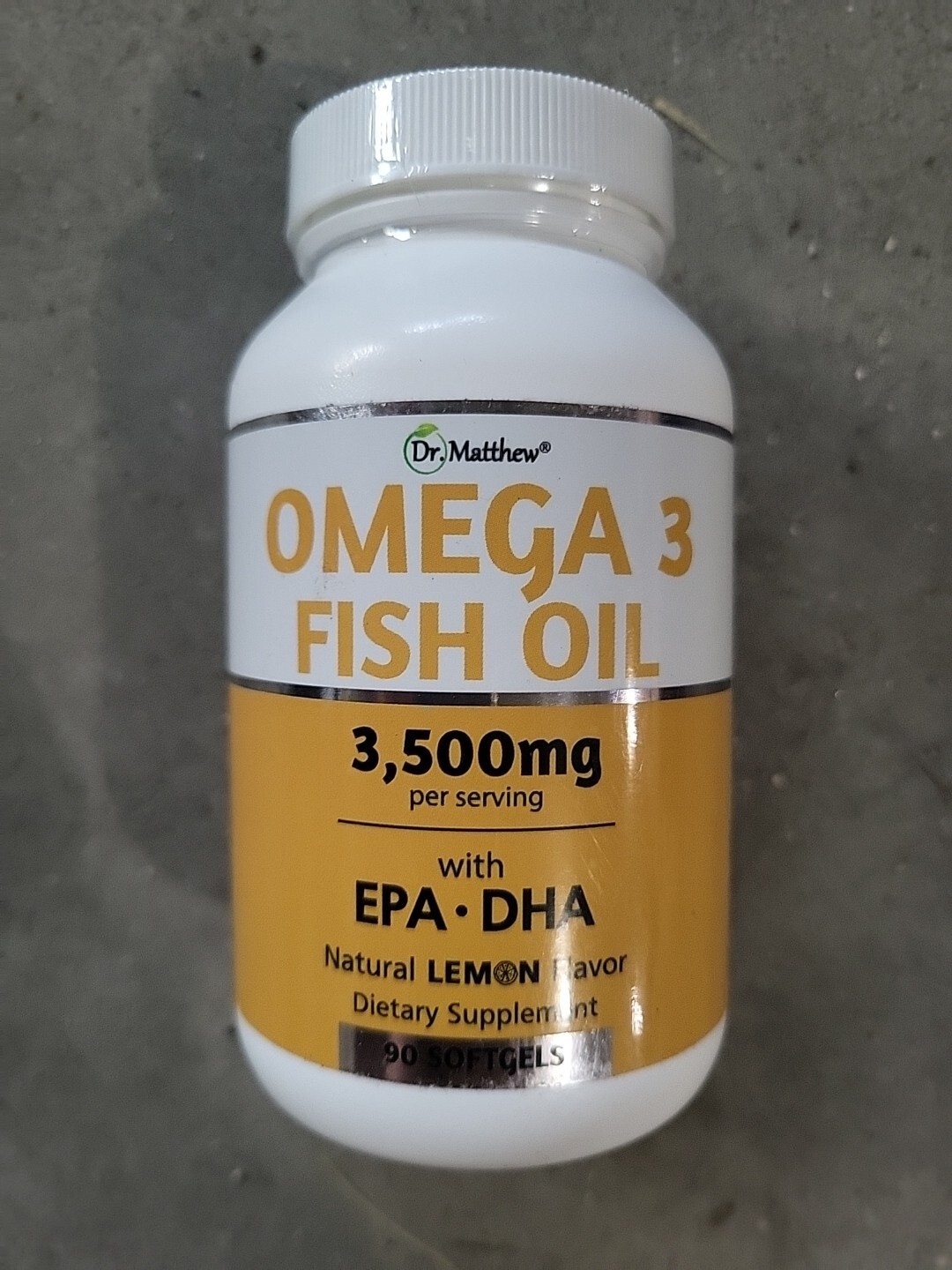 Omega 3 Supplement Fish Oil 3500mg High EPA DHA Supports Heart Brain Join