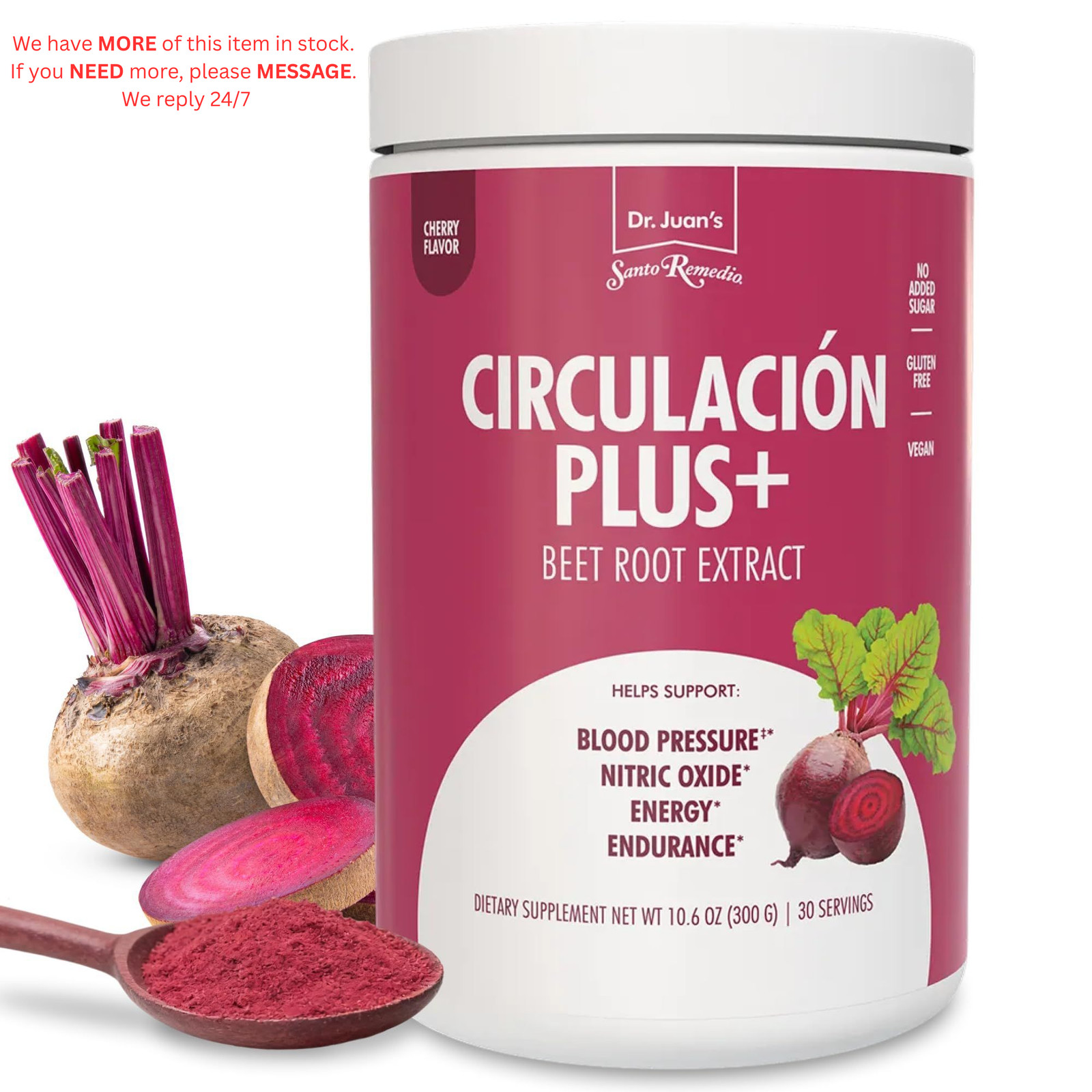 Santo Remedio Circulación Plus with Beet Extract – 10.6 Ounce (Pack of 1)