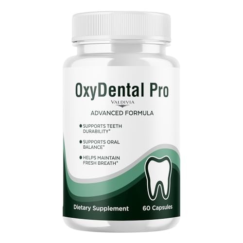 OxyDental Pro Oral Health Support Supplement Capsules Probiotics 1 Pack 60Ct