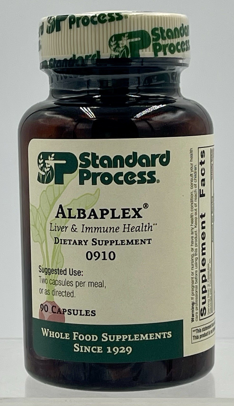Standard Process Albaplex Dietary Supplement 90 Capsules Exp 8/26