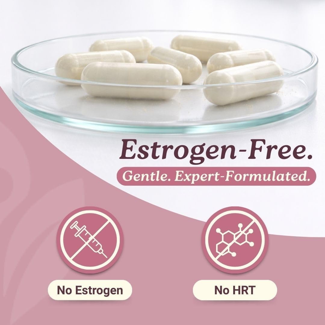Menopause Wellness: Hormone Balance & Energy Boost Supplements – 90 Count
