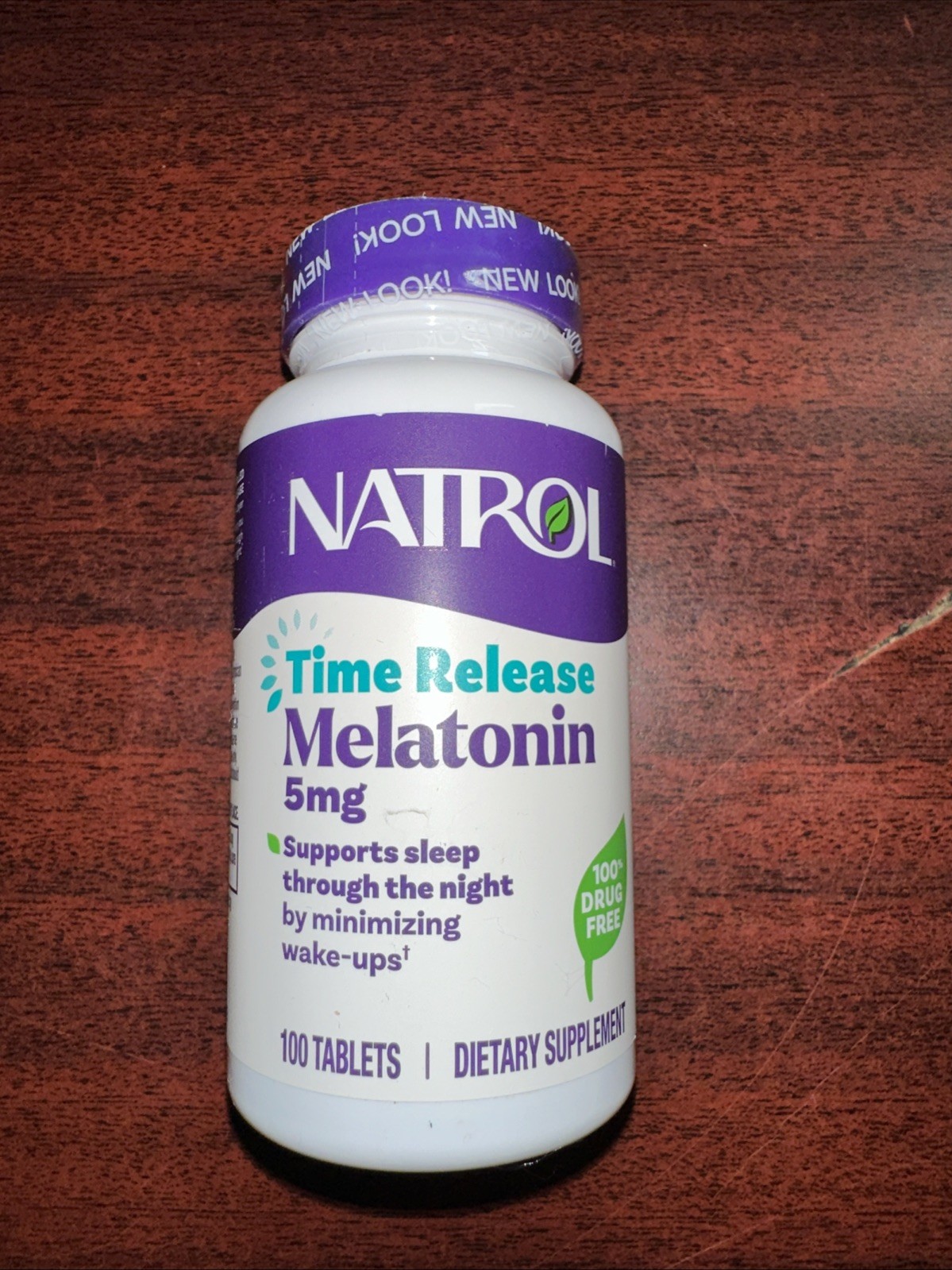 Natrol Sleep Time Release Melatonin – 5 mg – 100 tablets – Exp 5/2028