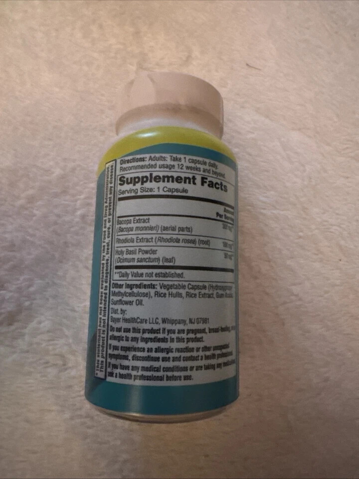 ONE A DAY Cognitive Brain Supplement (30 Count) FREE FAST SHIPPING Exp 02/2026