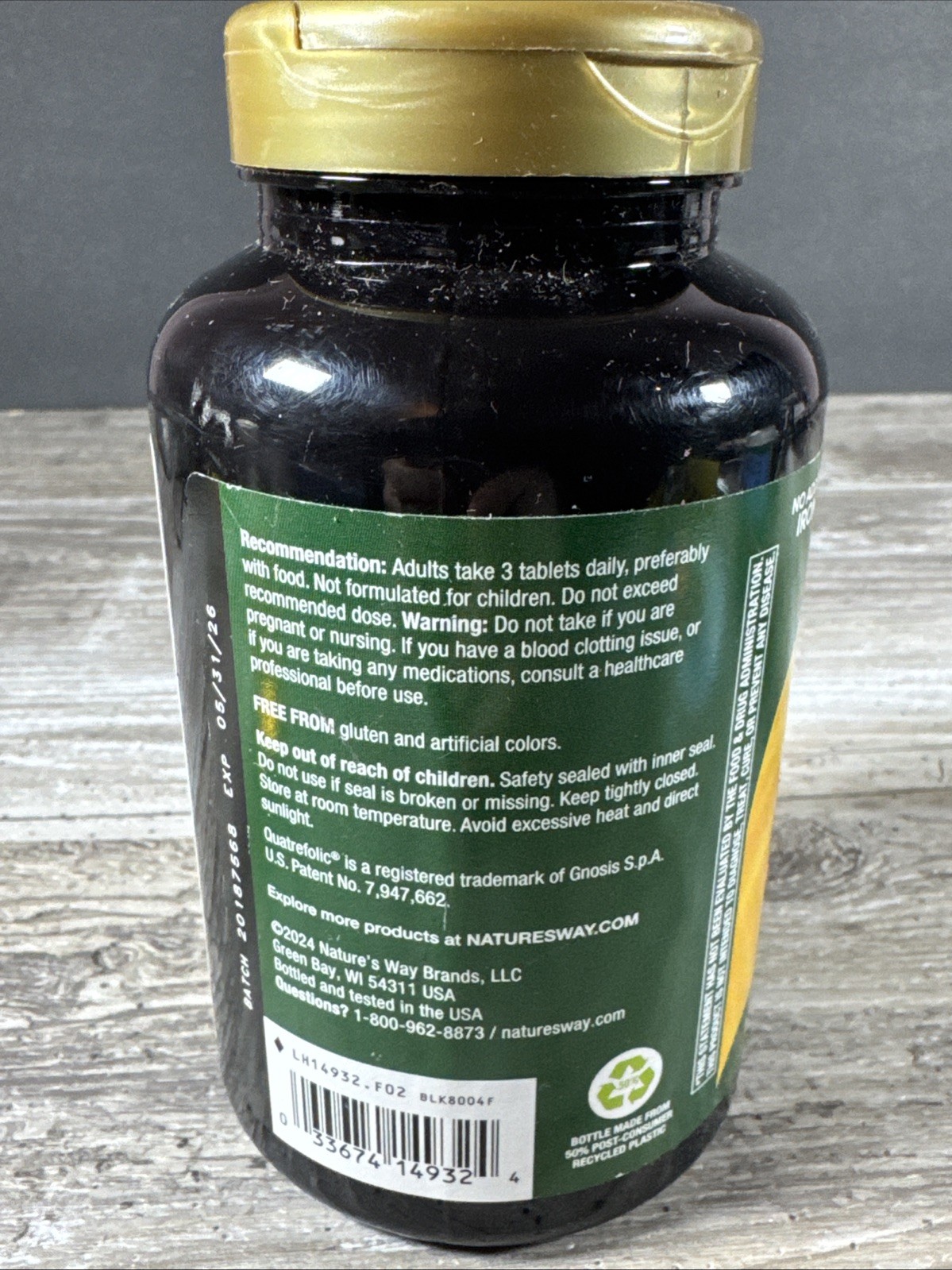 Nature’s Way Alive! Max3 Potency Adult Complete Multivitamin Exp 5/31/2026 NEW