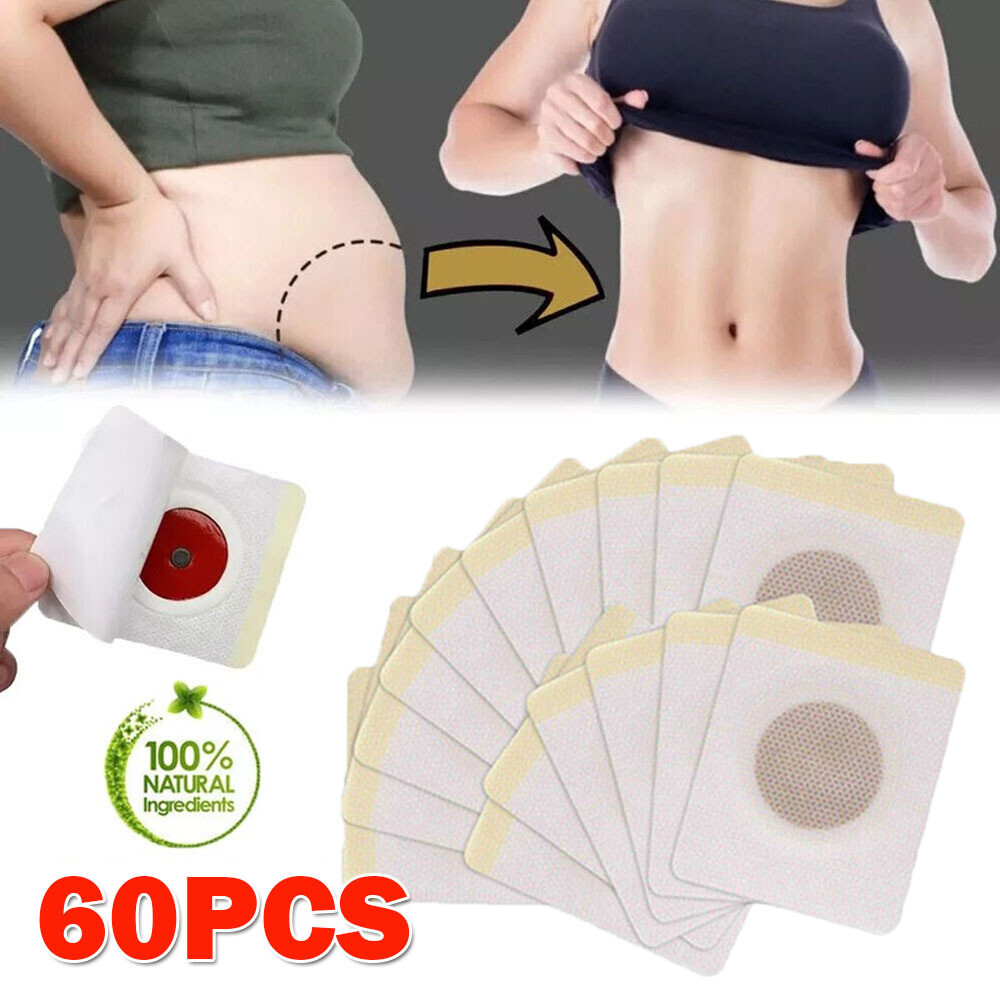 60PCS Slim Patch For Weight Loss Belly Slimming Diets Pads Detox Burn Fat USA