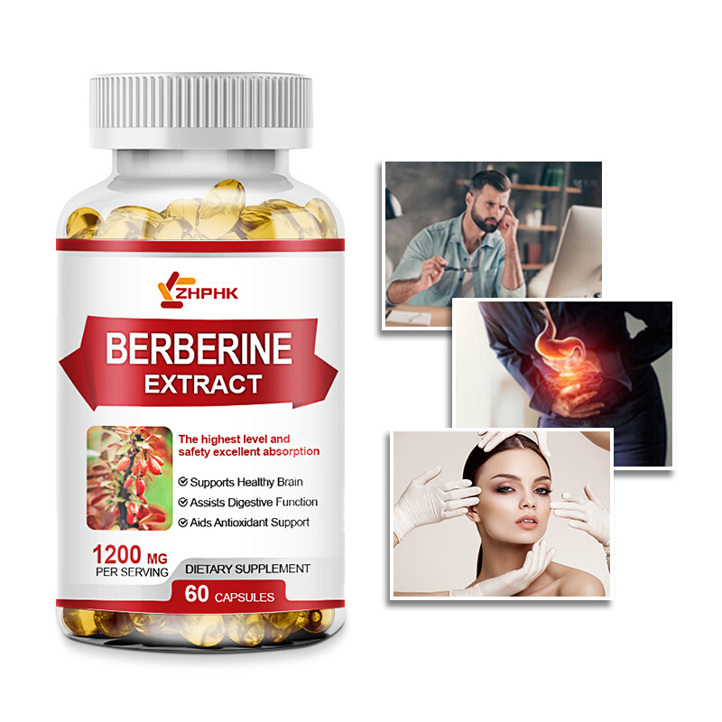 Berberine hydrochloride capsules help choleretic immune anti-inflammatory 180pcs