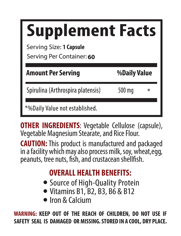 Mood boost – SPIRULINA 500mg – spirulina and chlorella sunfood