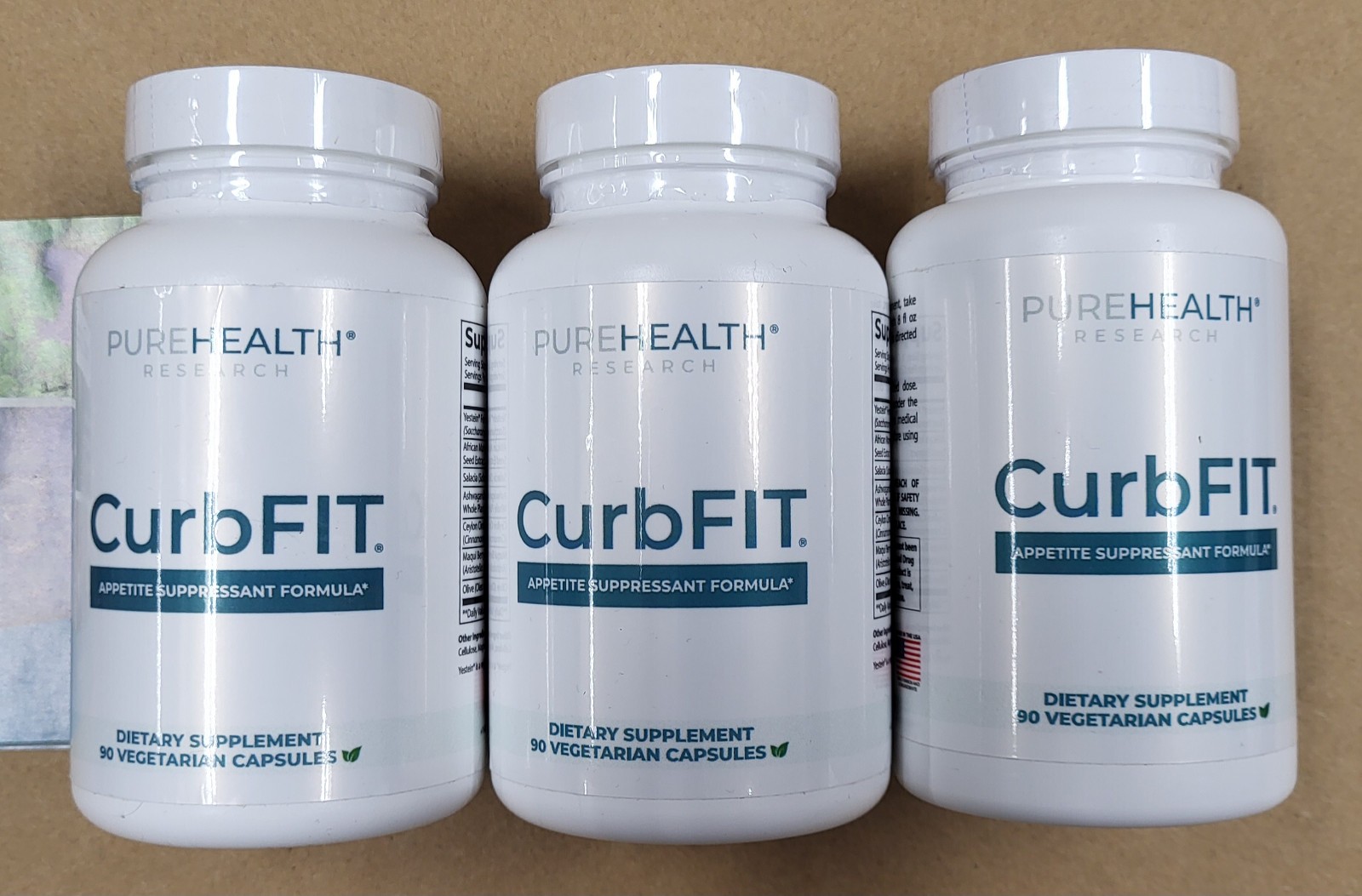 CURBFIT (3-pack) by PureHealth Research Doctor-Approved Weight Managemnt Formula
