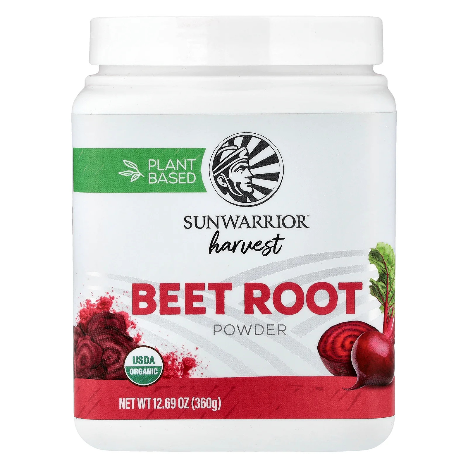 2 X Sunwarrior, Harvest, Beet Root Powder, 12.69 oz (360 g)