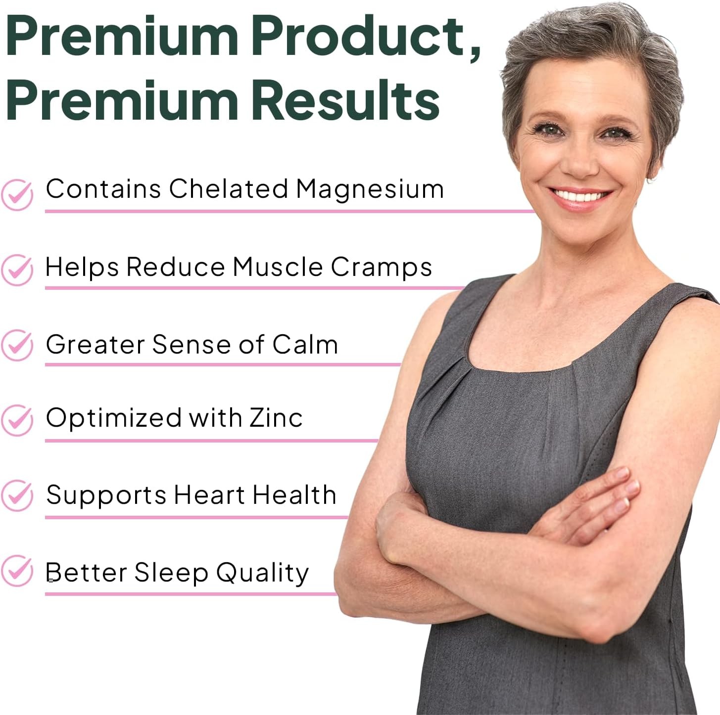 Premium Organics Ocean Pure Magnesium Glycinate Maximum – Zinc Strength Chelated